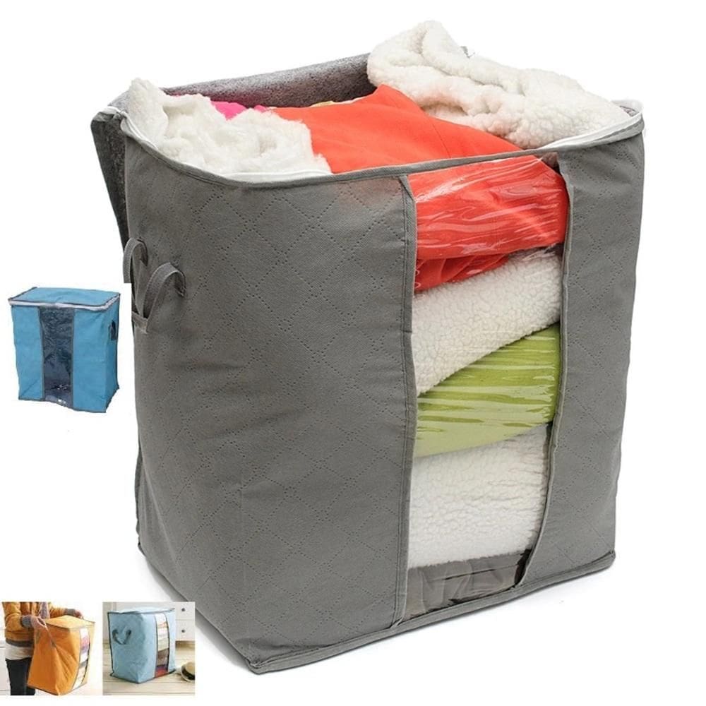 Caixa Dobrável Grande 50cm Armazenamento Roupas Brinquedos