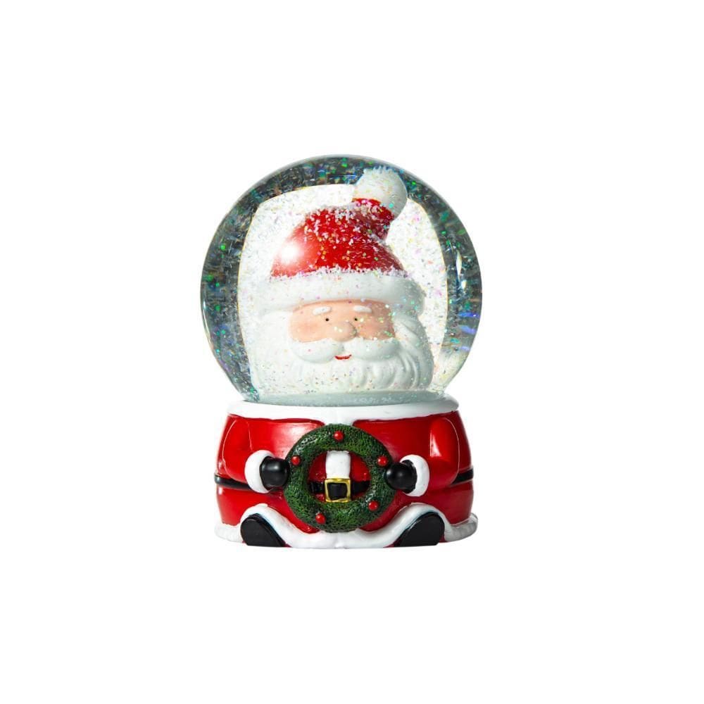 Enfeite De Natal Globo De Neve Cabeça 1 Peça 10X10X13Cm