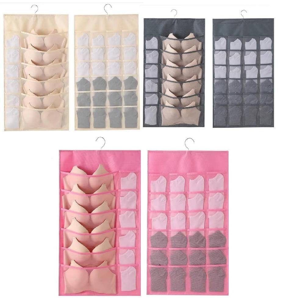 Cabide Organizador 36 Bolsos Dupla Face Multiuso Closet