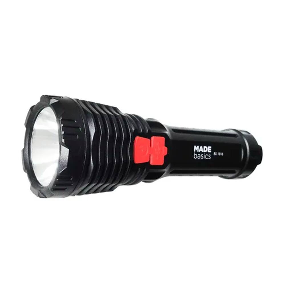 Lanterna Led 200 Lúmens Brilho Potente Recarregável Usb Bateria