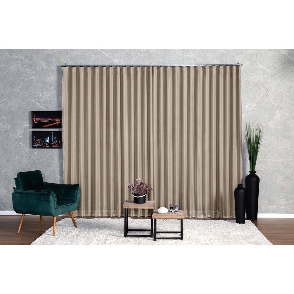 Cortina Blackout Com Voil 2,80x2,70 Para Trilho Suíço