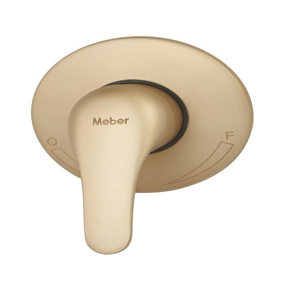 Acabamento para Registro de Monocomando Vega Dourado Matte