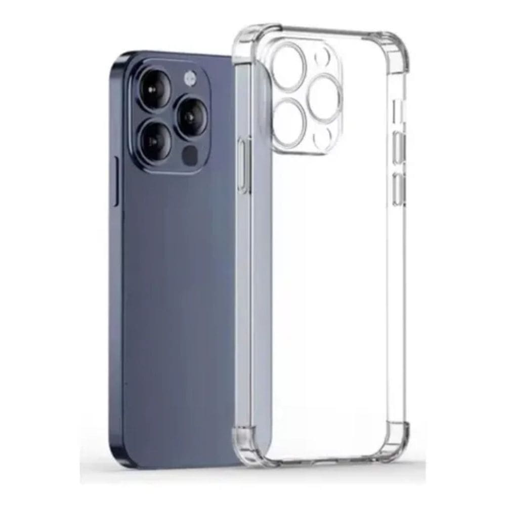 Capinha Antichoque Silicone Transparente Compatível com Ip. 16 Pro
