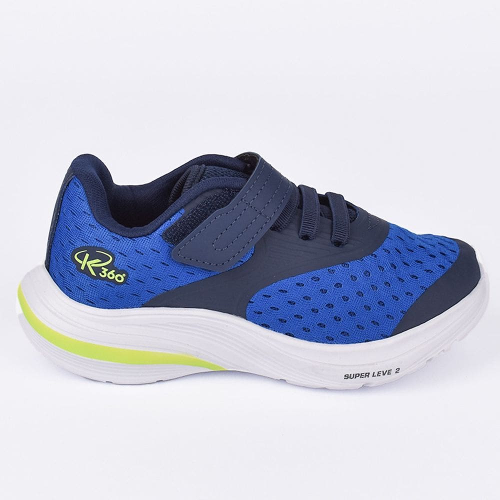 TENIS K-360 SUPER LEVE AZUL/MARINHO Kidy