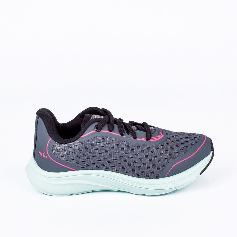 TENIS K360 ENERGY 2 GRAFITE/VERDE/ACQUA/PINK Kidy