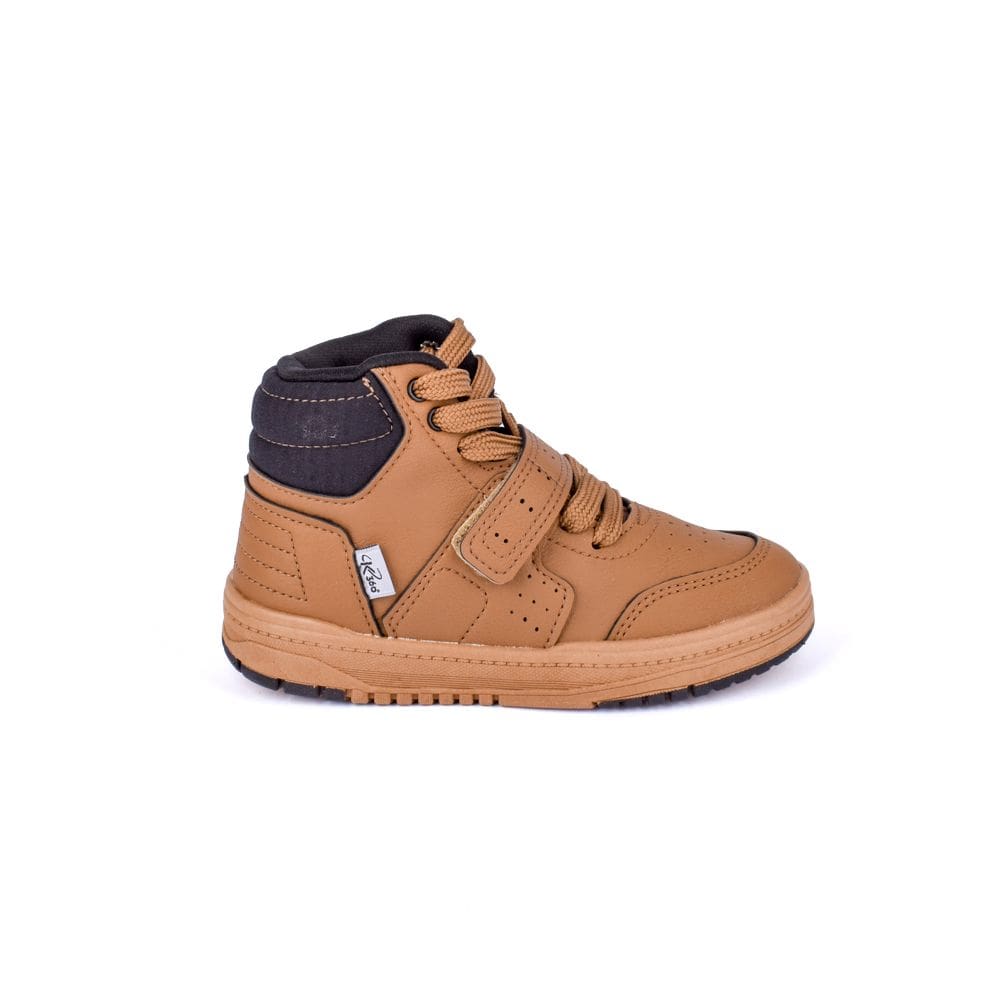 TÊNIS K360 ESTILO RESPITEC CARAMELO/PRETO Kidy