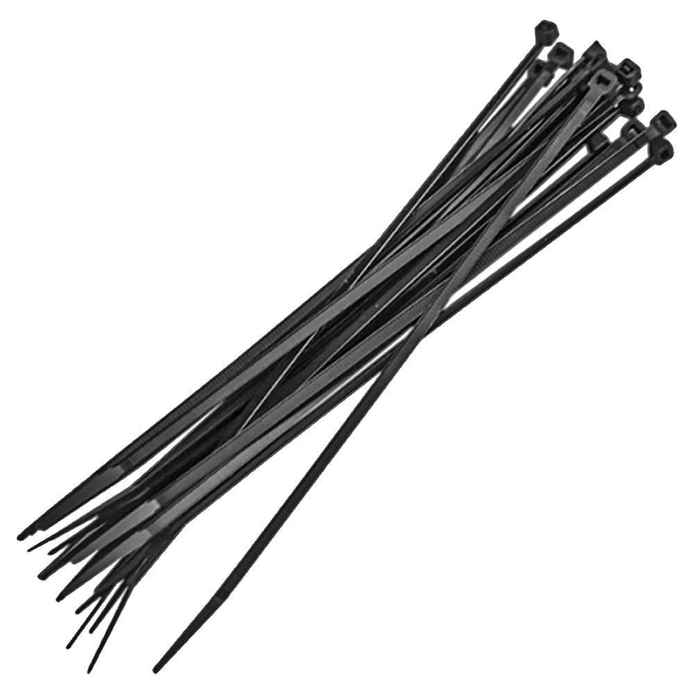 Abracadeira Nylon Thompson Preta 4,8Mmx300Mm Com 100 Pecas