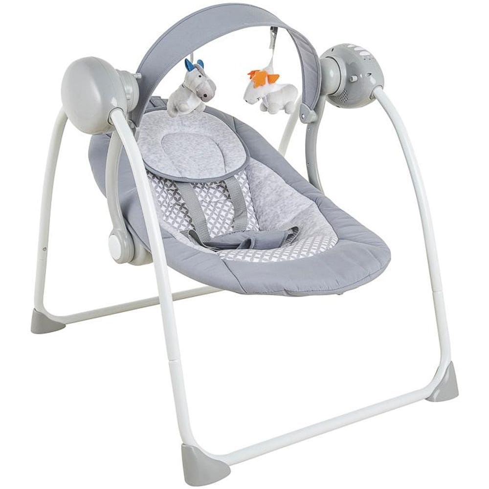 Cadeirinha de Descanso Kiddo Mimo Cinza Para Bebê Até 11kg
