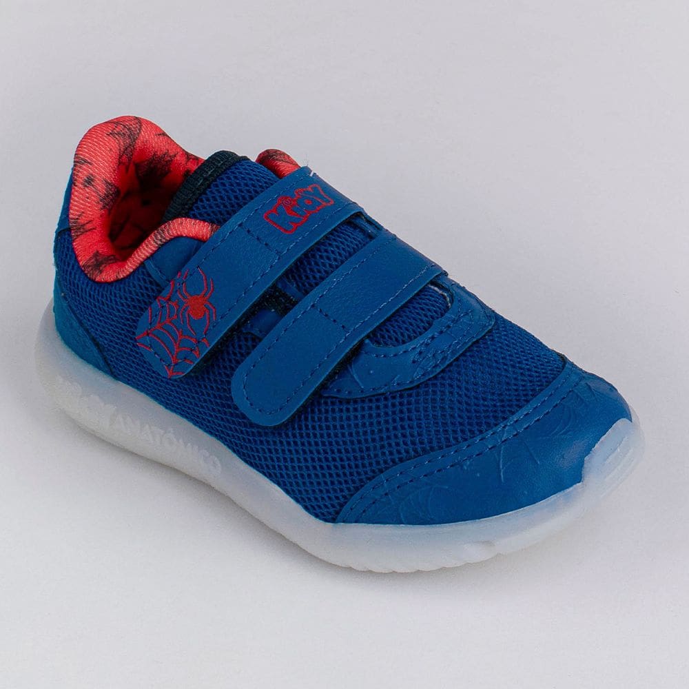 TENIS KIDY FLEX LIGHT AZUL/VERMELHO Kidy