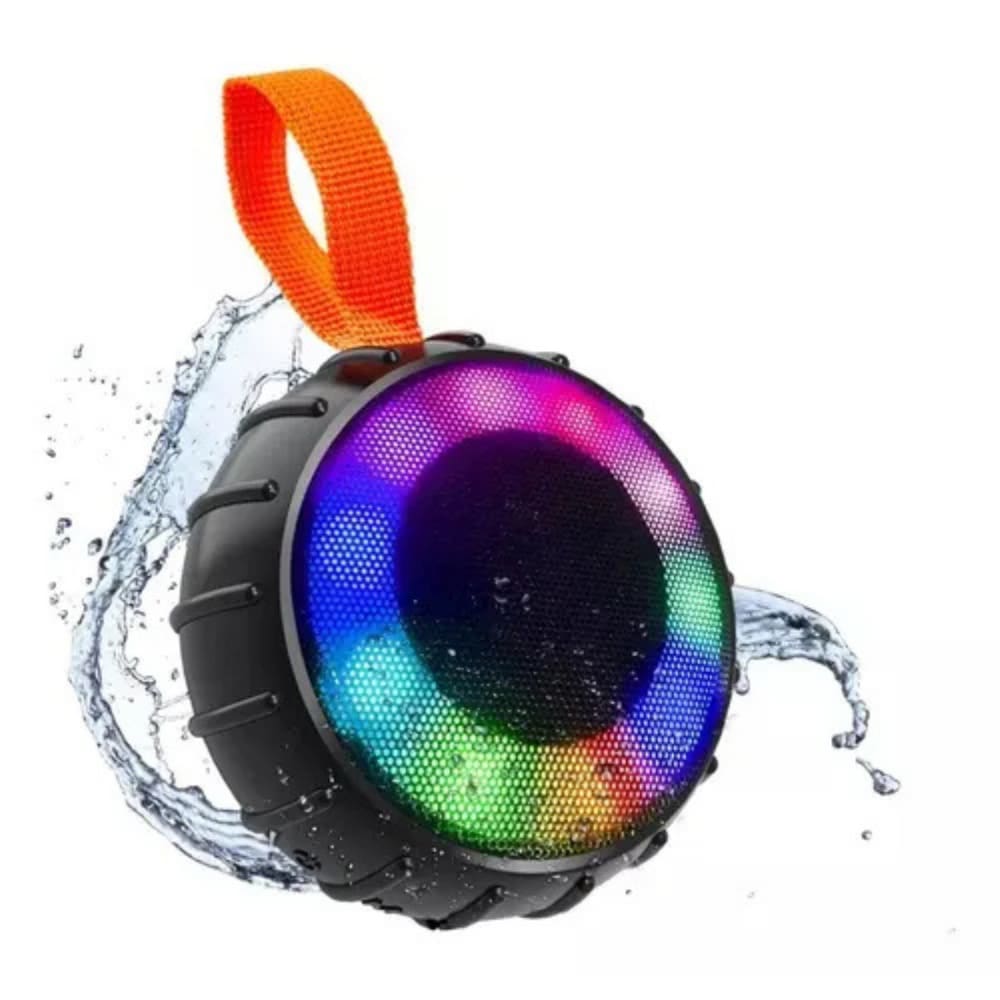 Caixa De Som Bluetooth Portátil e Potente À Prova D`agua