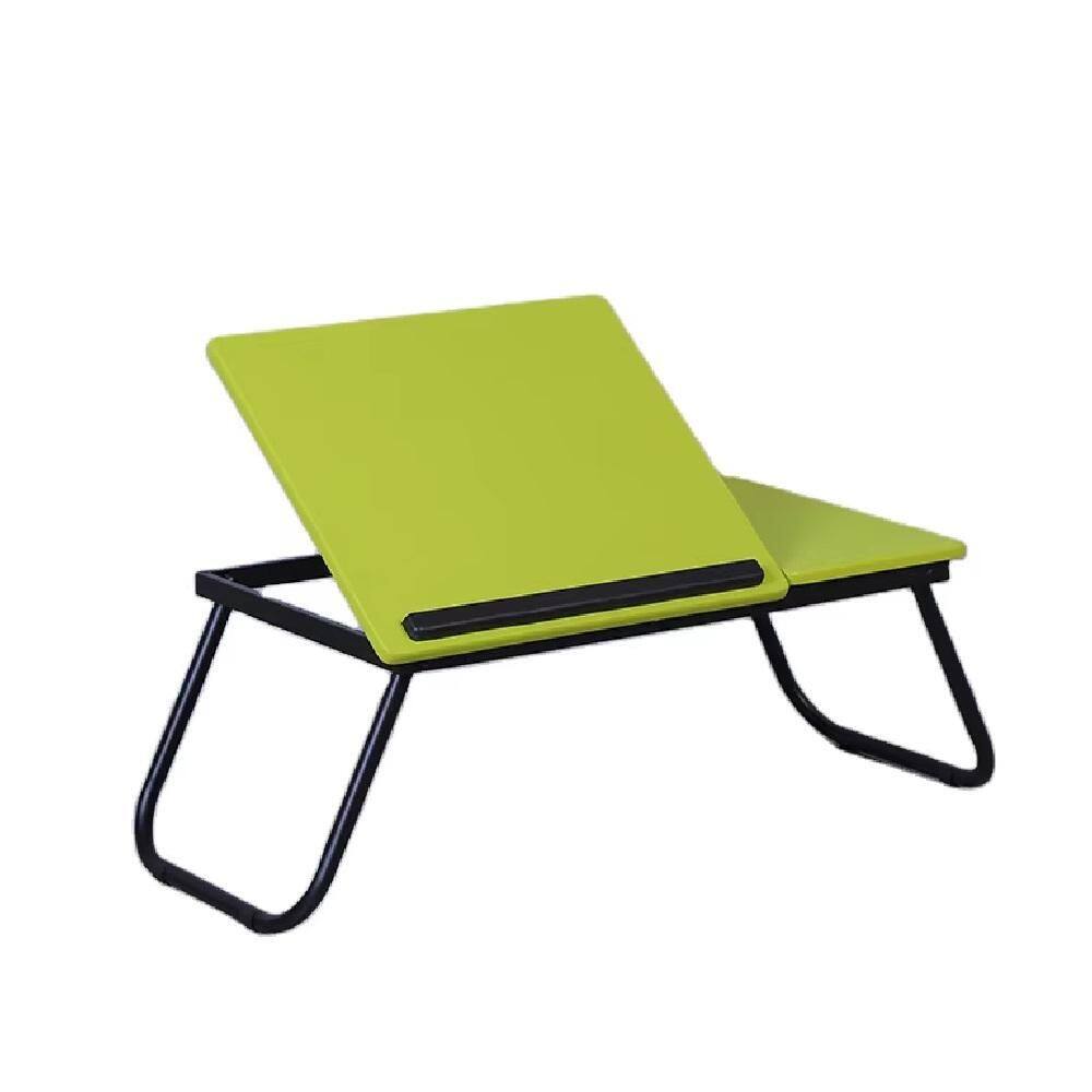 Suporte Notebook Mesa de Madeira Ajustável Dobrável Verde