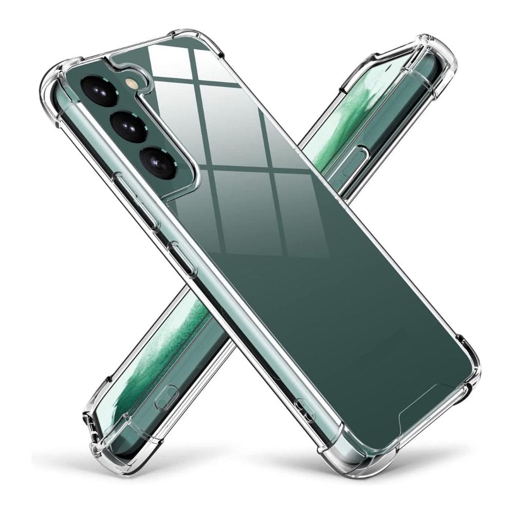 Capinha Silicone Antichoque Transparente Compatível com Samsung S22