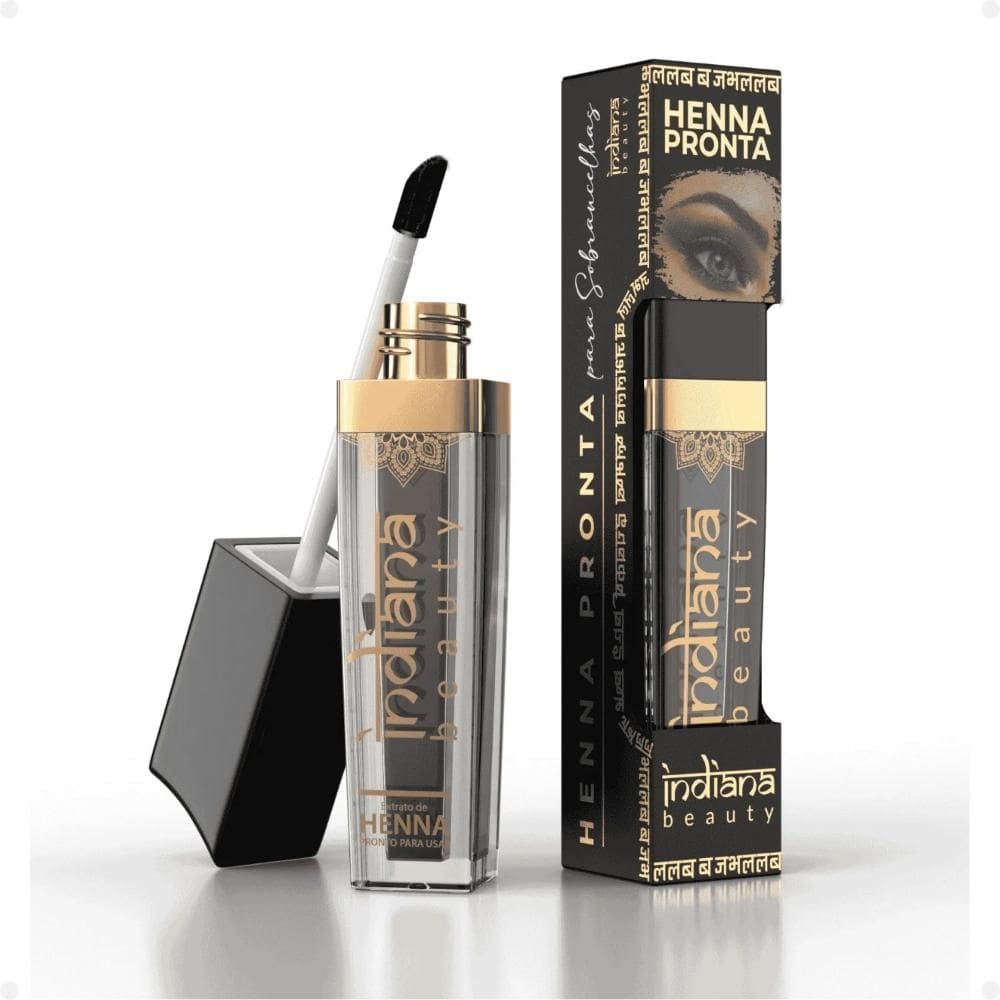 Henna Pronta para Sobrancelhas Indiana Beauty Preto