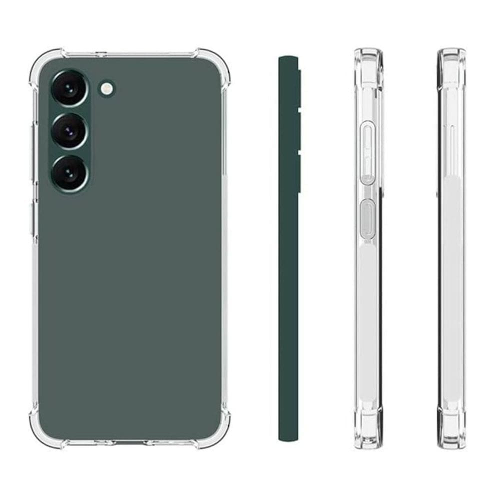 Capinha Silicone Antichoque Transparente Compatível com Samsung S25 PLUS