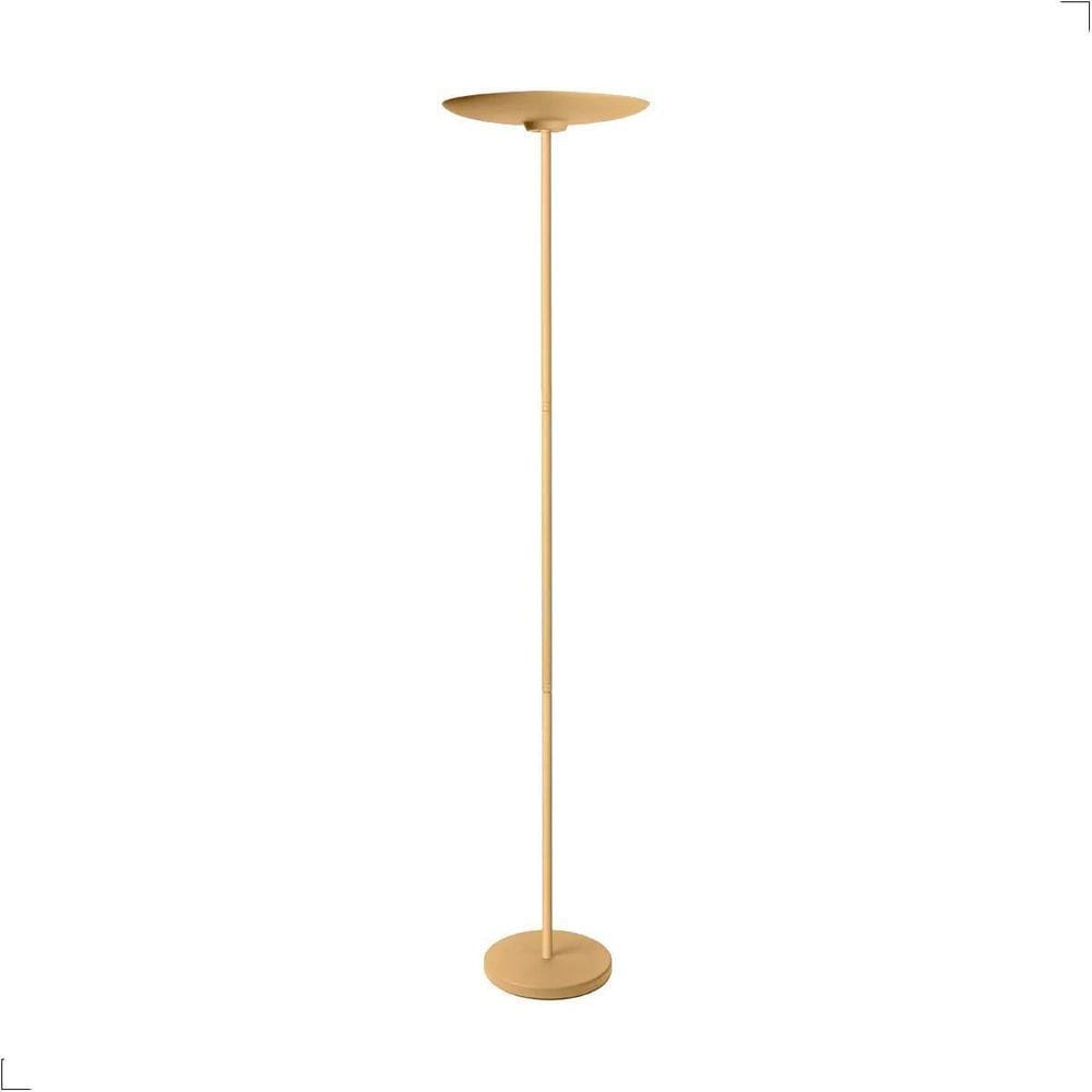 Coluna Dot Slim Luminária De Piso Chão Branco Led 12W Bivolt