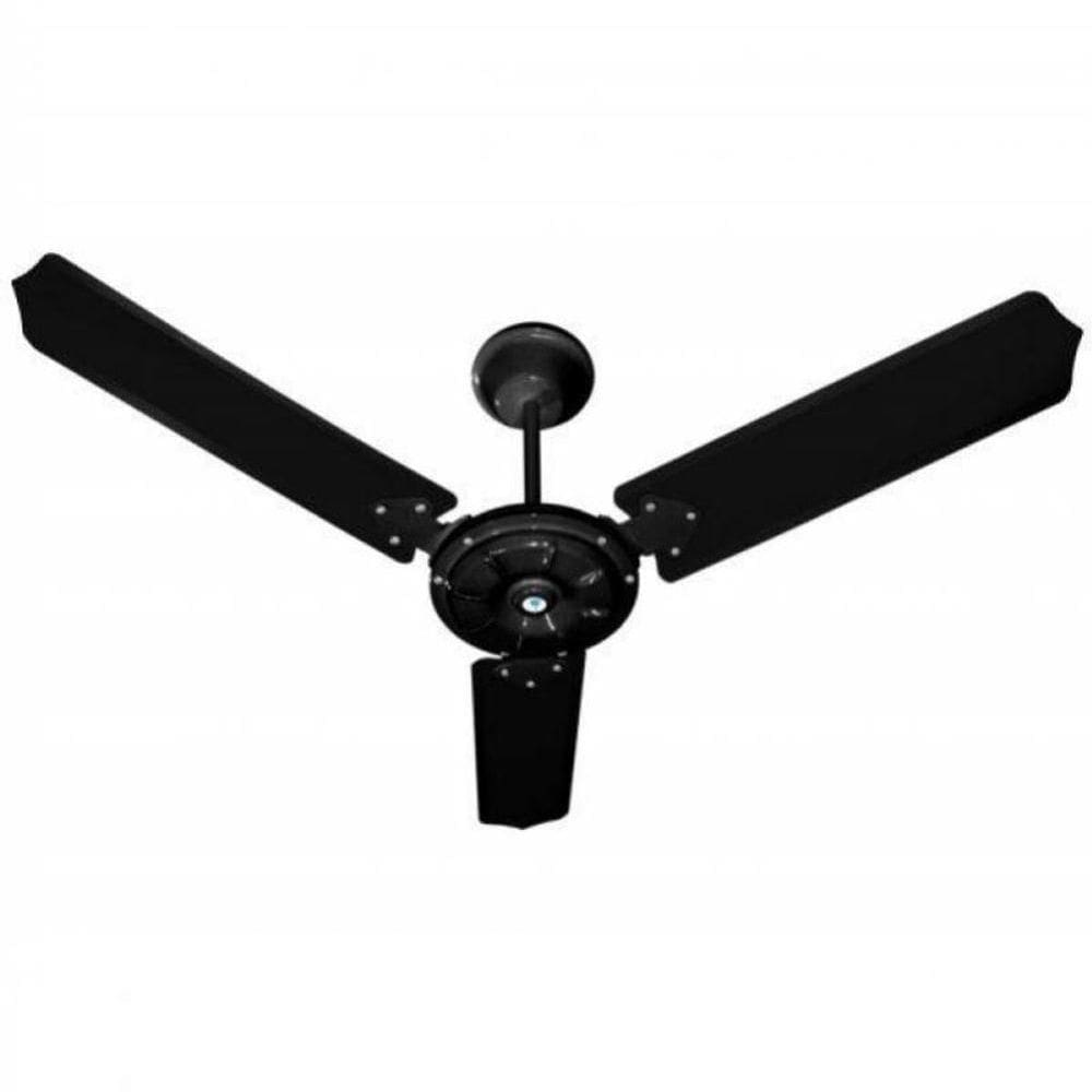 Ventilador Eco Rio Preto 110v 3 Pás