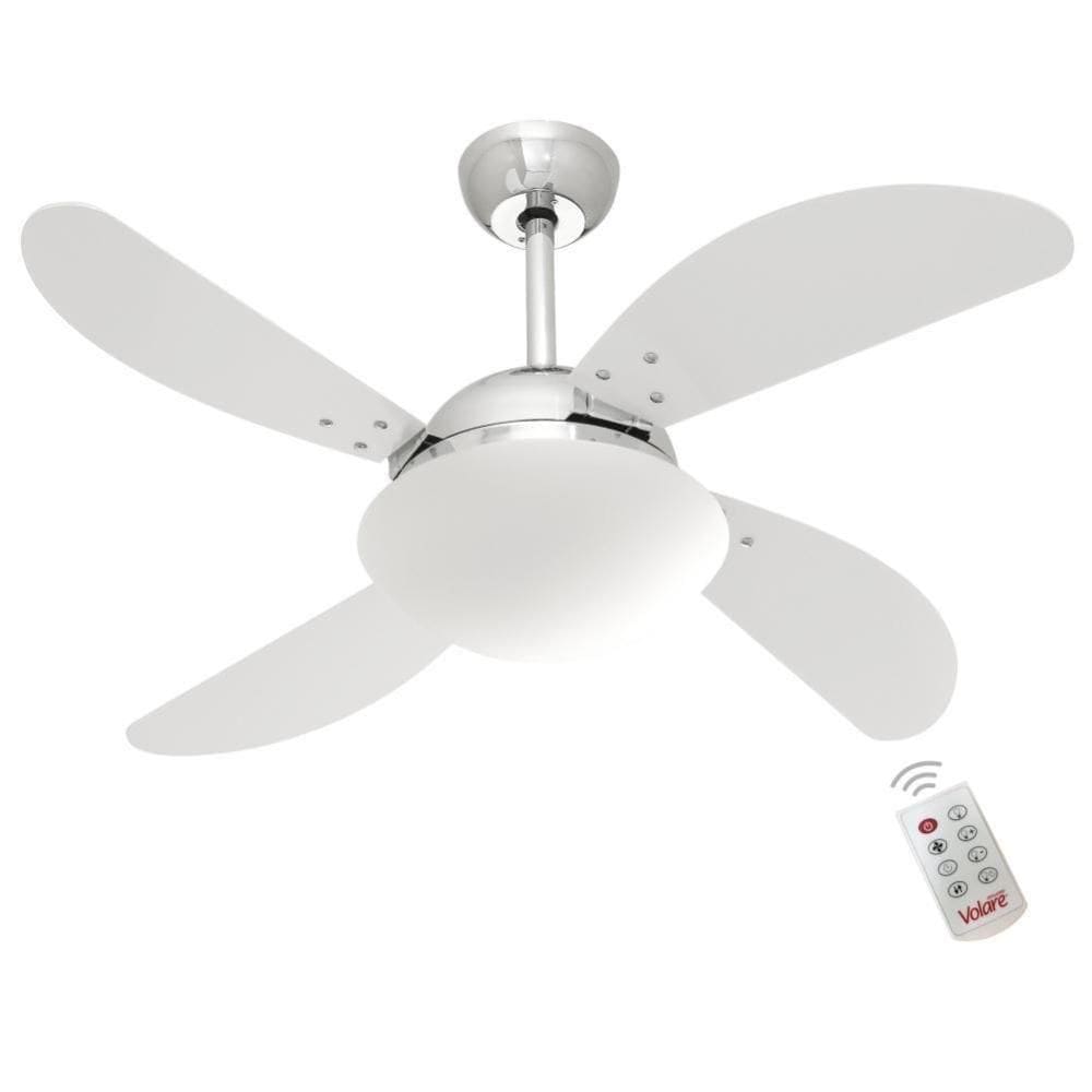 Ventilador Volare Fly Branco 220V E Controle Remoto