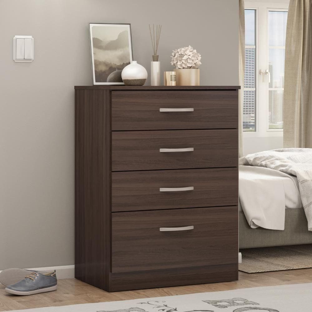 Comoda Moderna 4 Gavetas Andes Cafe Touch