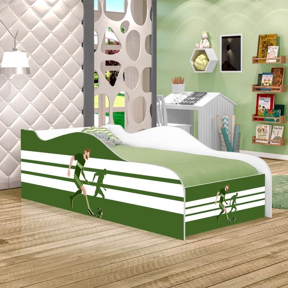 Mini Cama Fun Jogador De Futebol