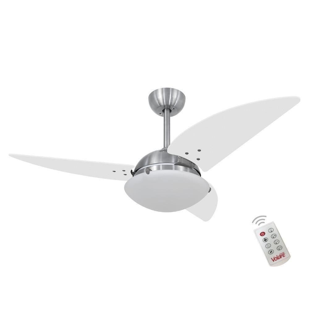 Ventilador Volare Class Branco 110V E Controle Remoto