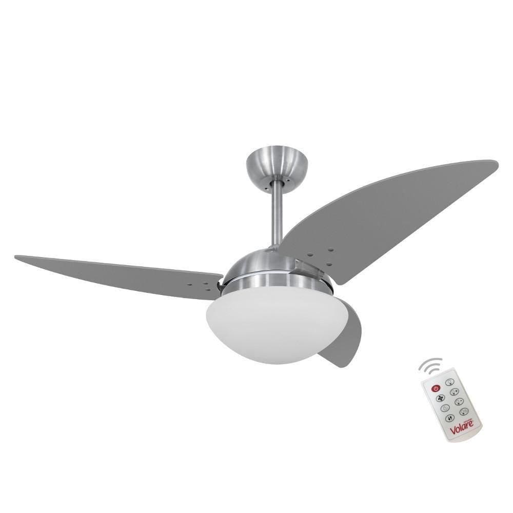 Ventilador Volare Class Titanio 220V E Controle Remoto