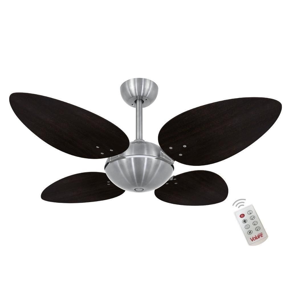 Ventilador Volare Offpetalo Quad 110V Controle Remoto