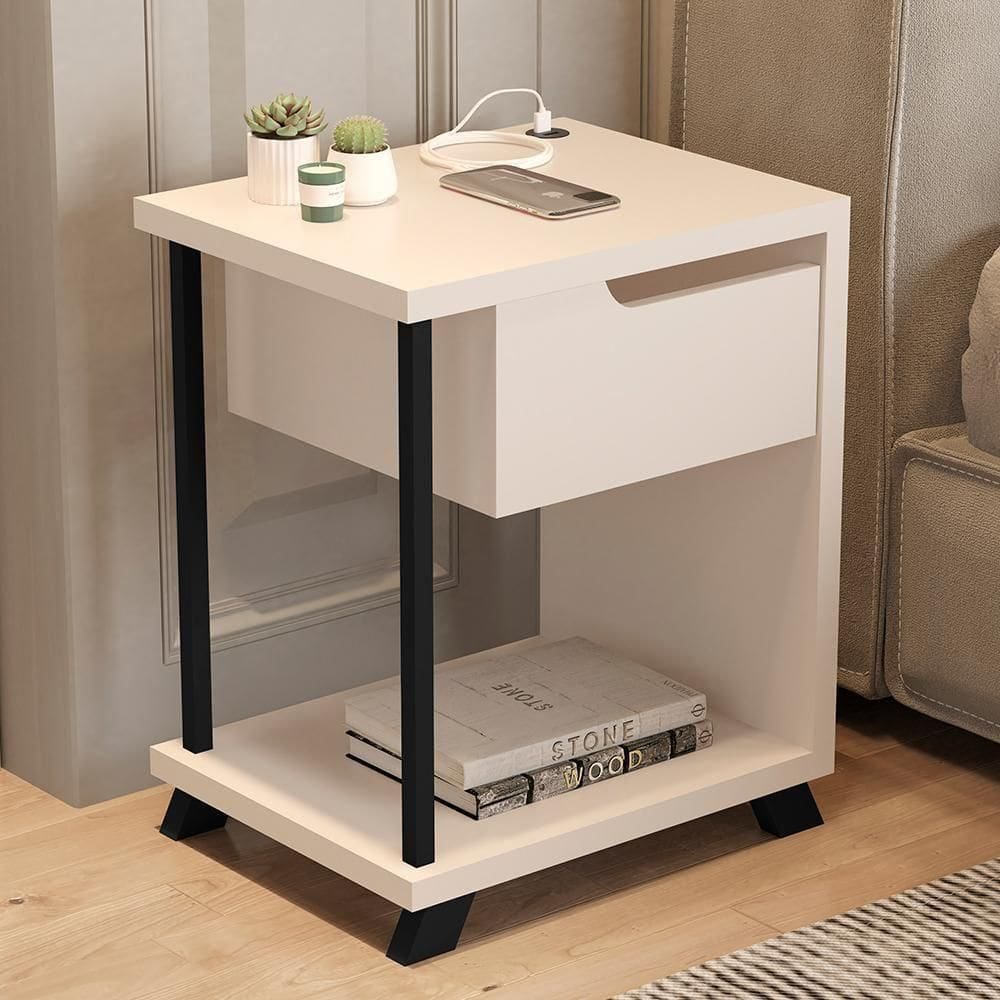 Mesa De Cabeceira Perugia Perola
