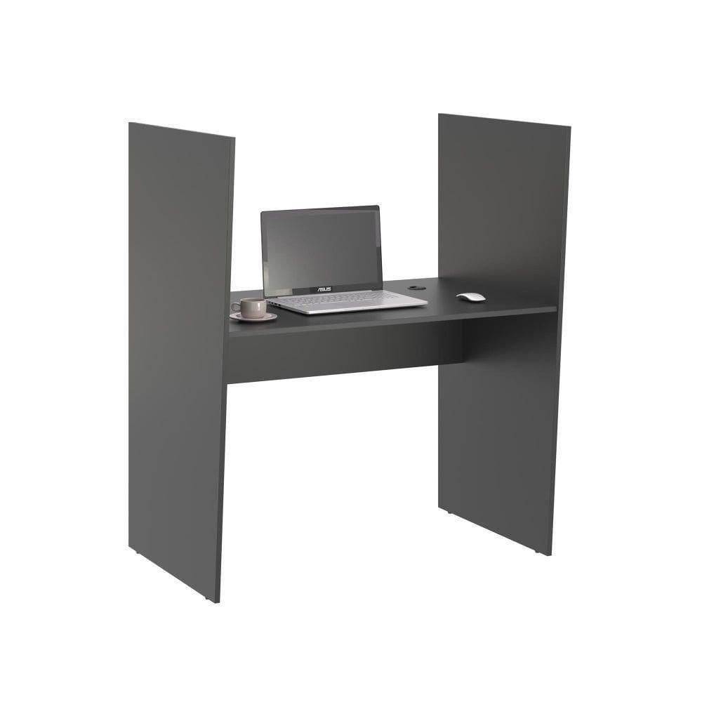 Balcao De Atendimento 1 Lugar Mixer Preto Onix