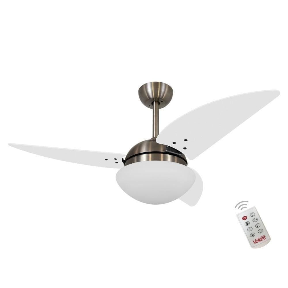 Ventilador Volare Class Branco 110V E Controle Remoto