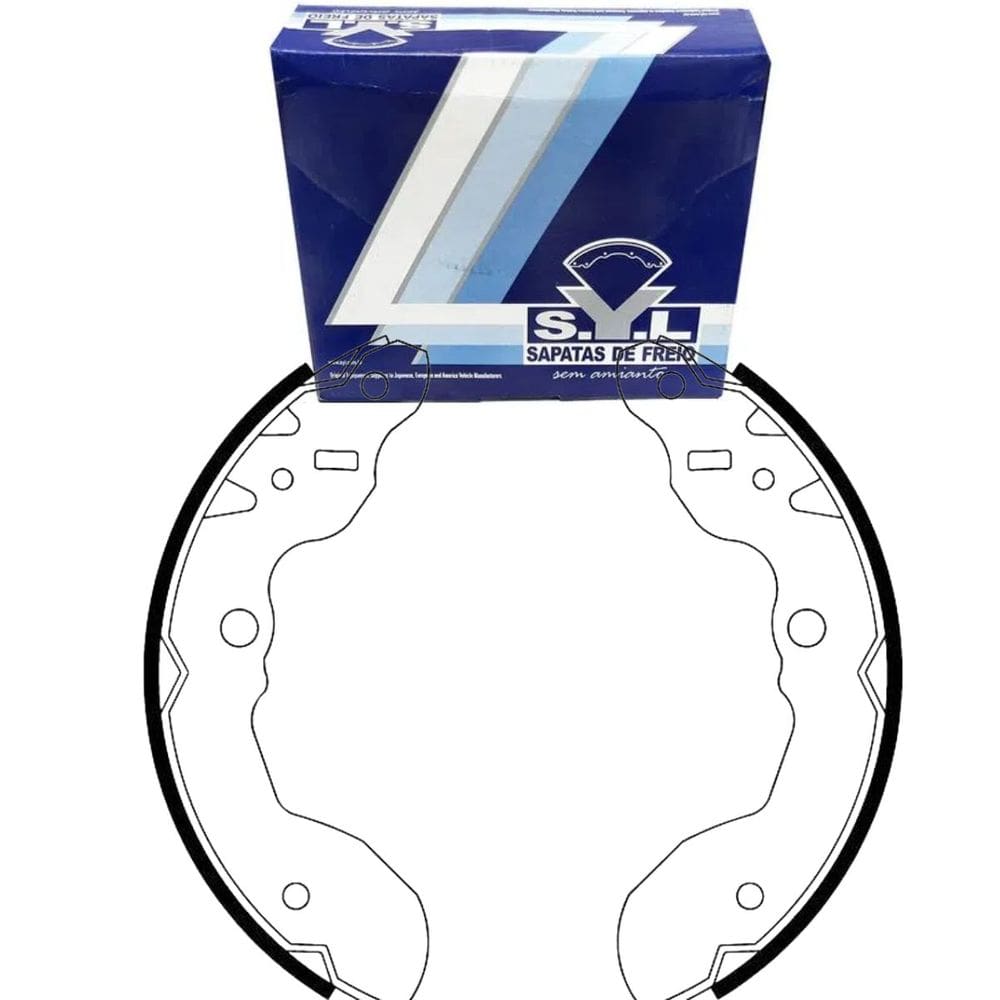 Sapata De Freio Traseiro - Gran Vitara 1.6 Jlx 4X4 1988 A 1997 / Vitara 1.6 Jlx 4X4 1988 A 1997 - 208502