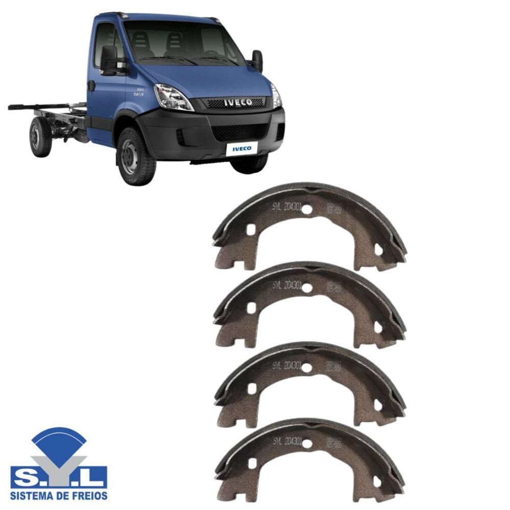 Sapata De Freio Traseiro - Daily 1999 A 2002 - 204301