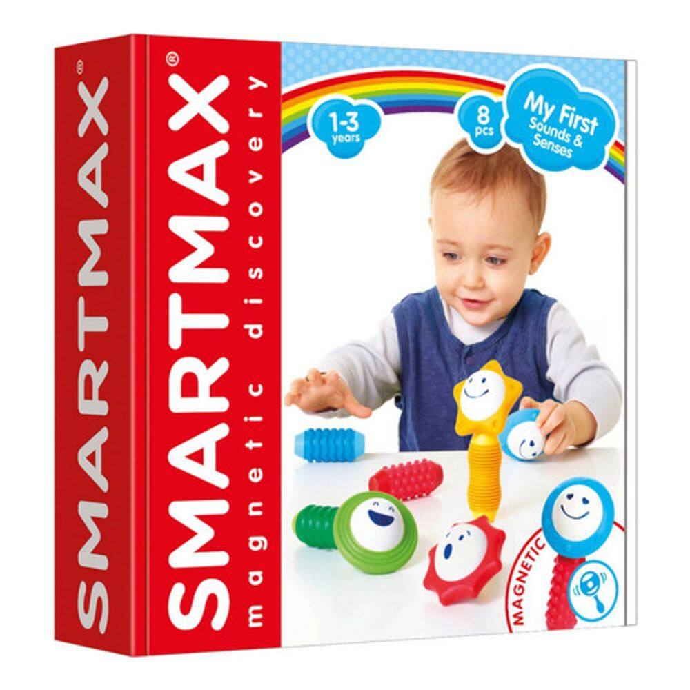 Brinquedo Bebês Didático Meu Primeiro Som E Sentido 8 Peças