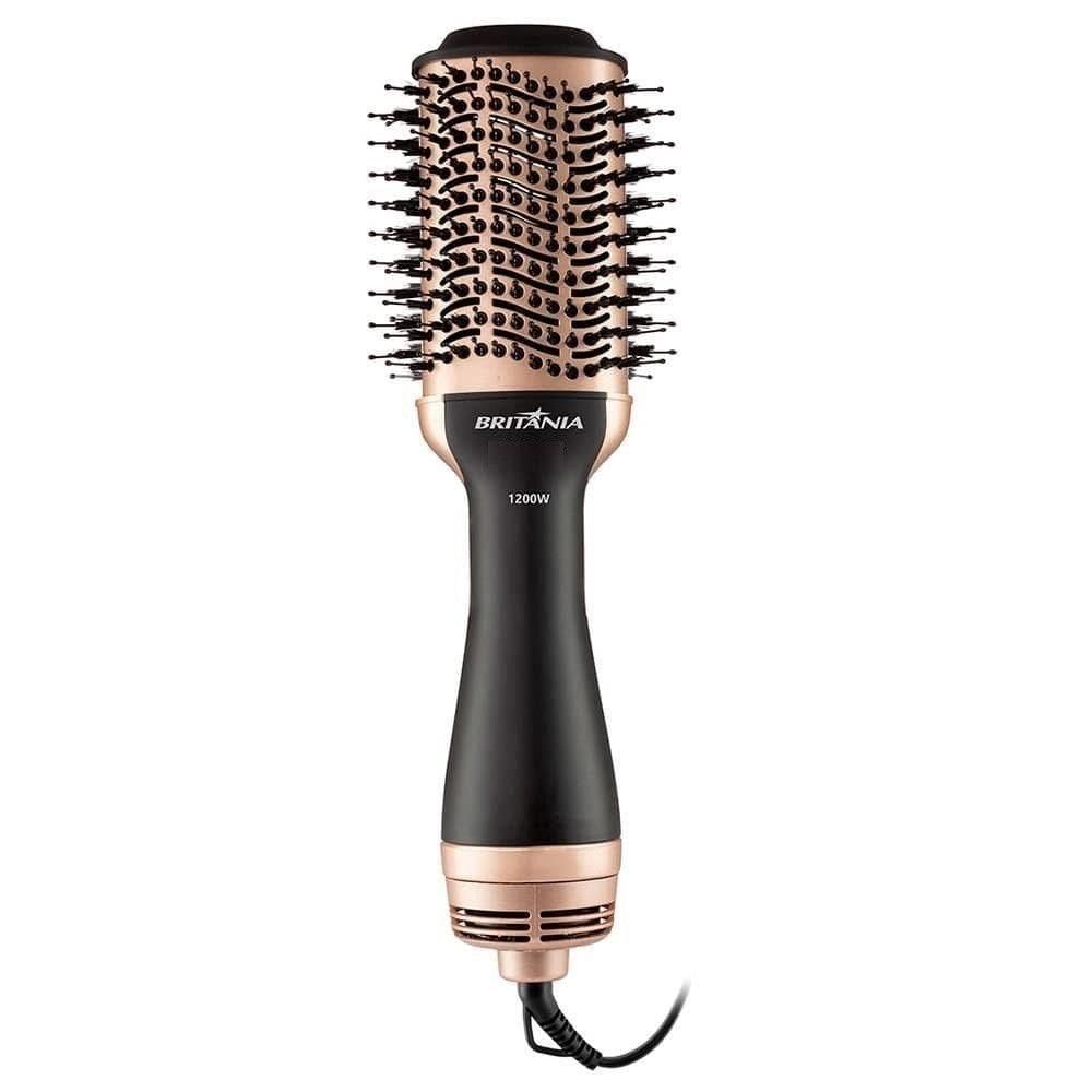 Escova Secadora Modeladora Britania 3x1 1200w Gold 220V