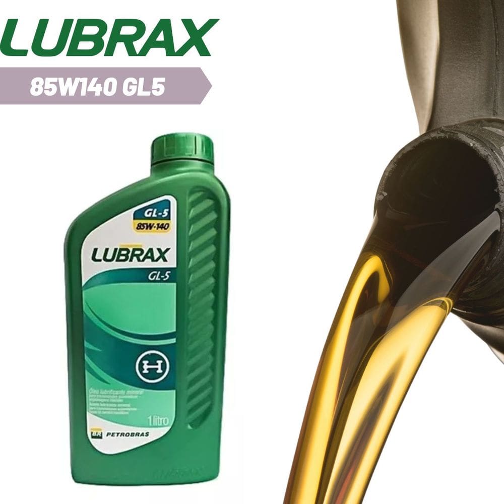 Oleo Cambio Lubrax 85W140 Api Gl5 1L - Universal - 85W140 Gl5