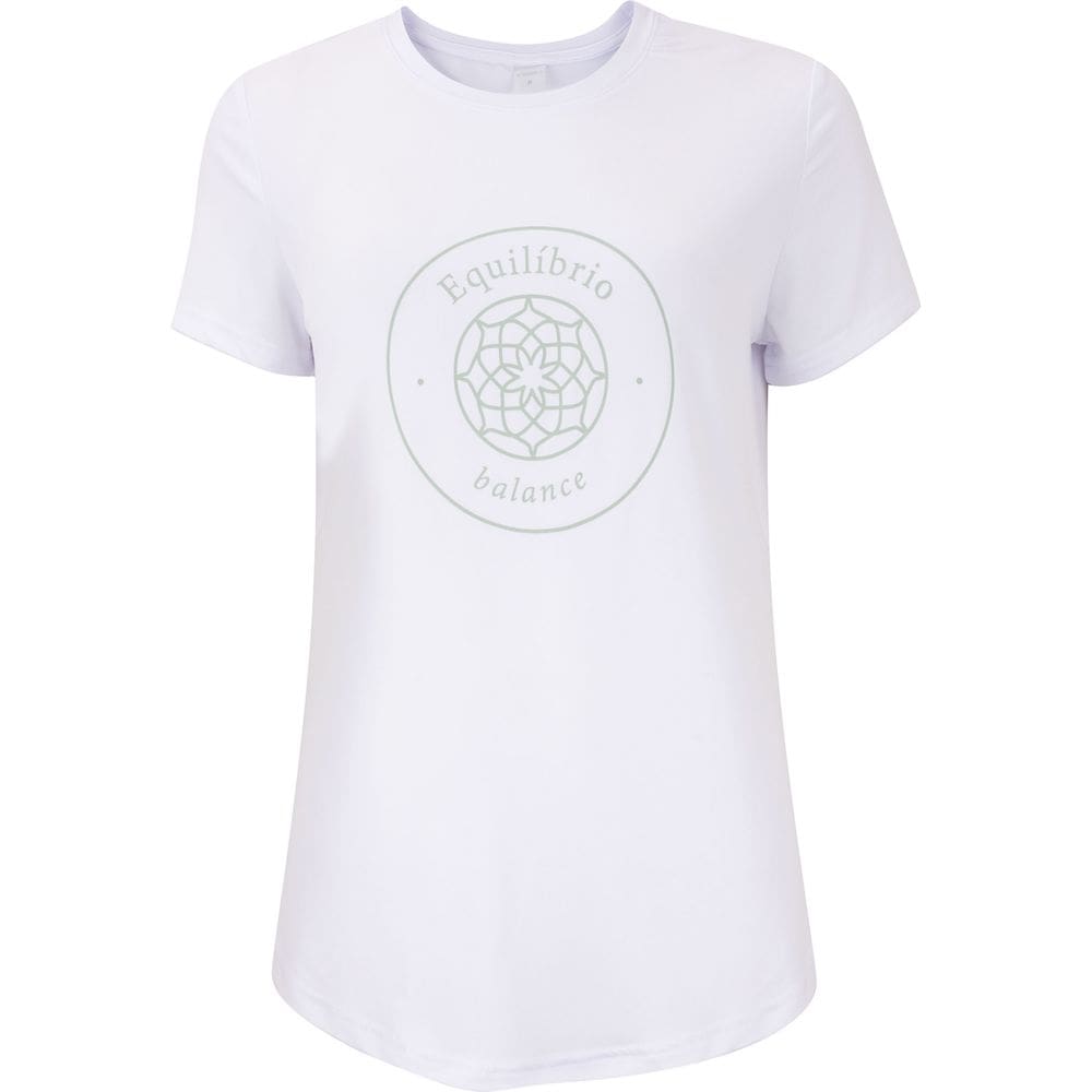 Camiseta Feminina Oxer Manga Curta Estampada Refletivo