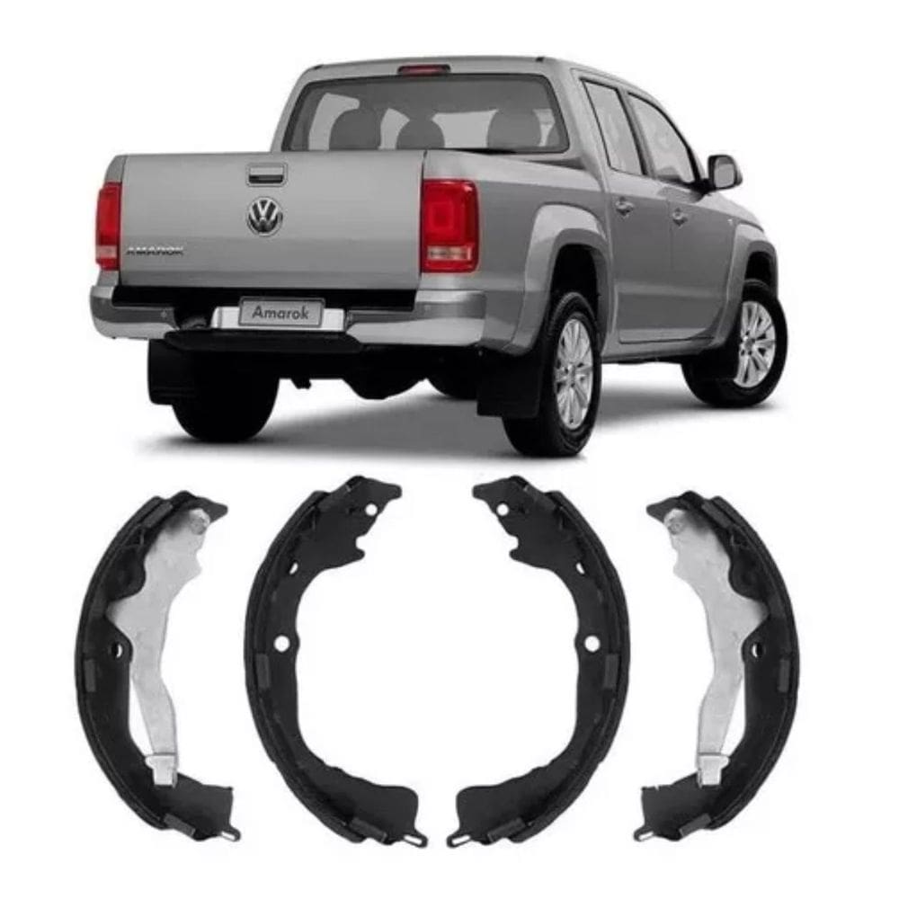 209001 - Sapata Freio - Amarok Highline / Tredline Cd 2.0 16V 10 Em Diante - Syl