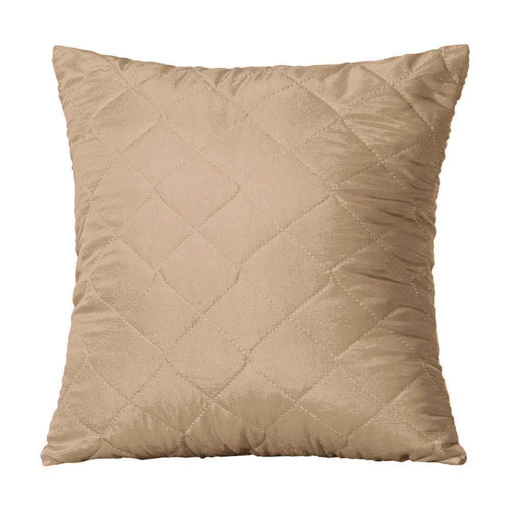 Capa De Almofada Mr 45cm X 45cm 1 Peça Matelada 100% Poliéster - Cáqui