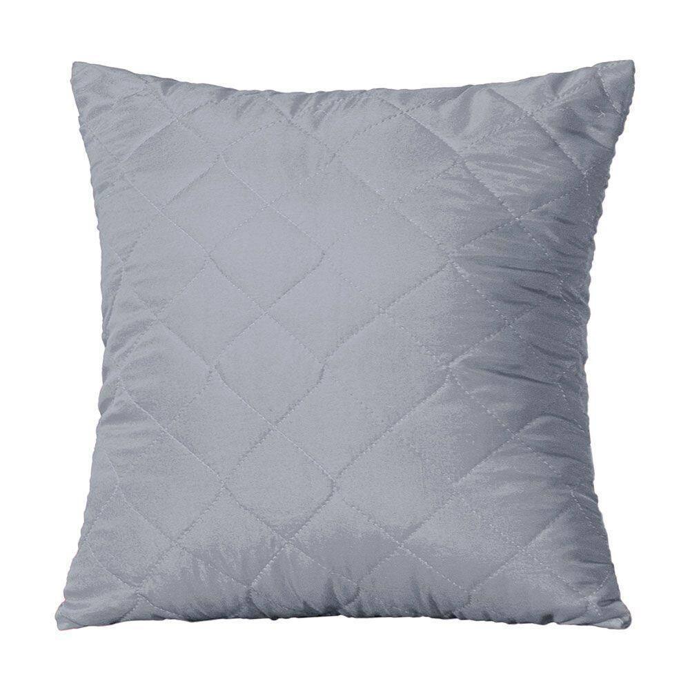 Capa De Almofada Mr 45cm X 45cm 1 Peça Matelada 100% Poliéster - Cinza