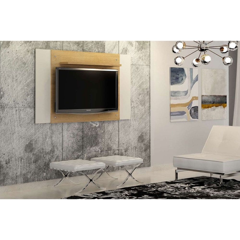 Conjunto de Painel América para Sala de Estar Valdemoveis