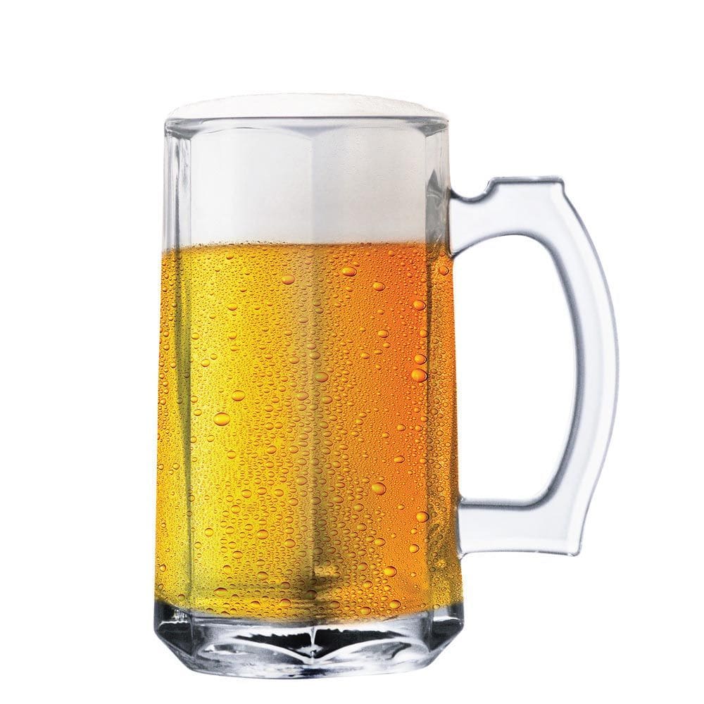 Caneca de Vidro Prestige, Caneca Chopp 415ml - Ruvolo