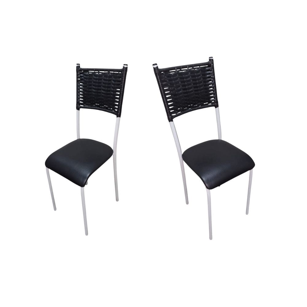 Kit 2 cadeiras sala de jantar e cozinha para mesa reforçada