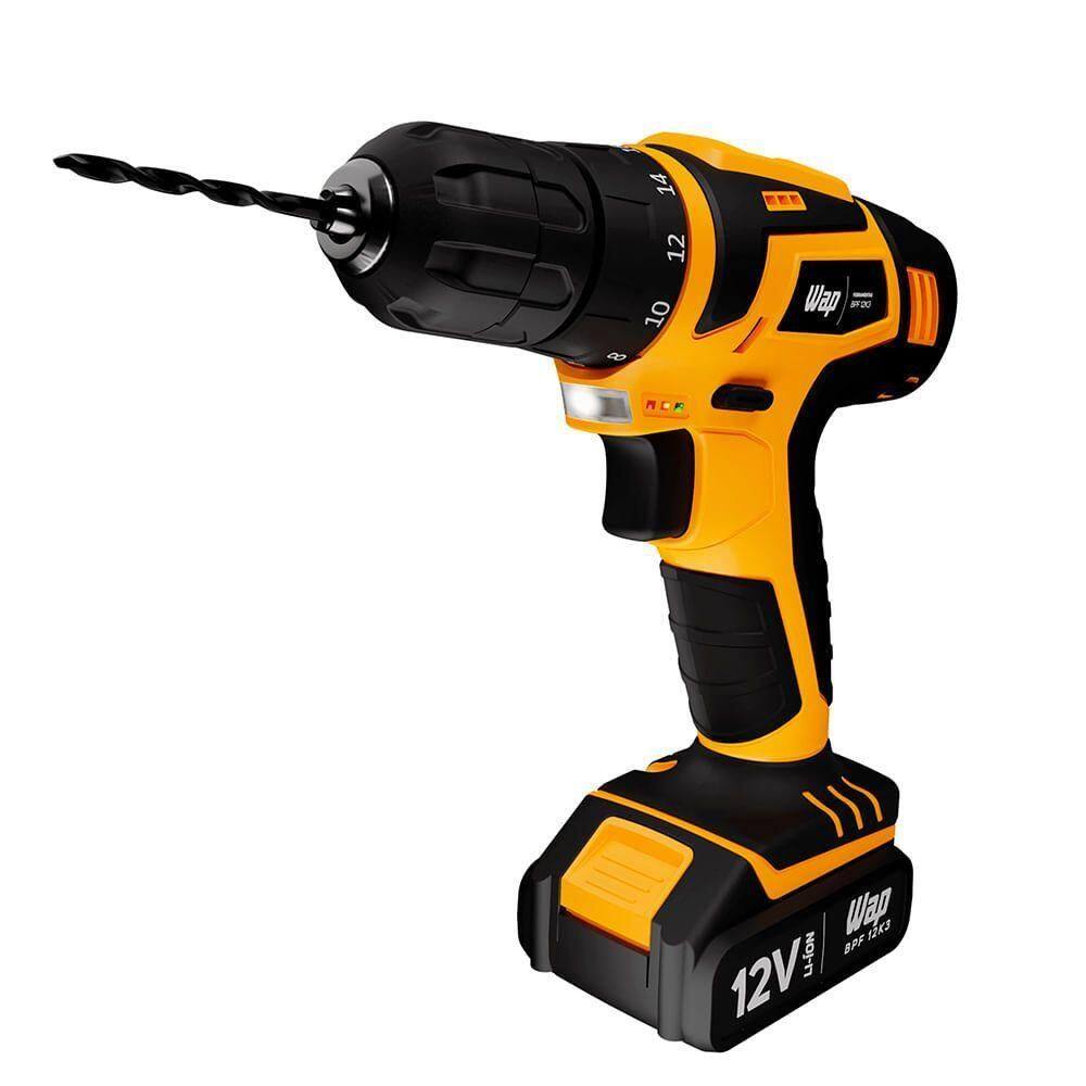 Parafusadeira E Furadeira A Bateria 12v Li-ion Wap