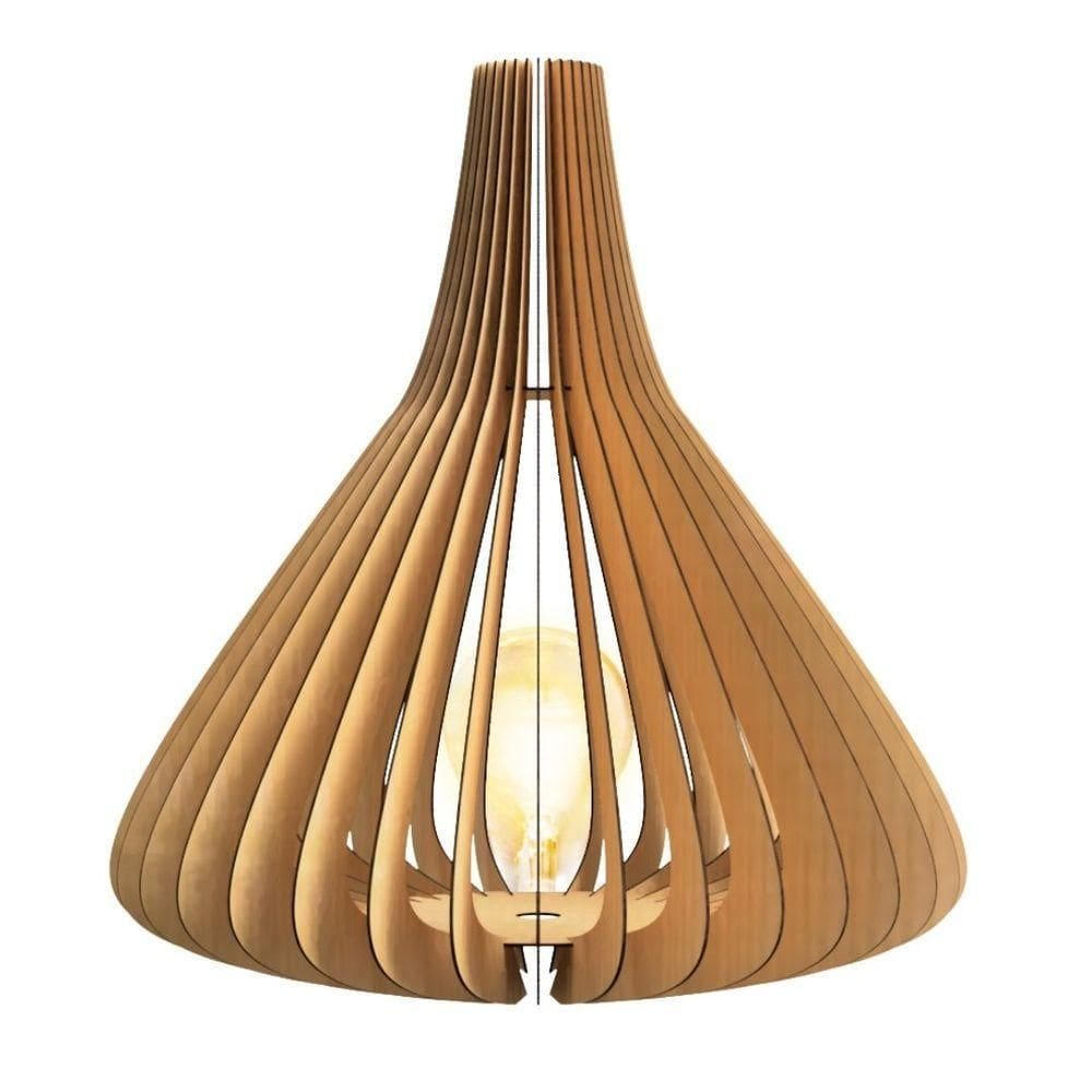 Luminária De Chão Istambul - Mdf Cru