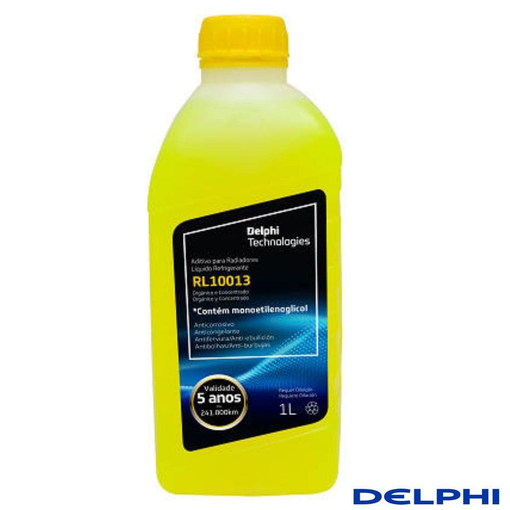 Rl10013 - Aditivo Radiador Amarelo 1L - Universal Concentrado - Delphi