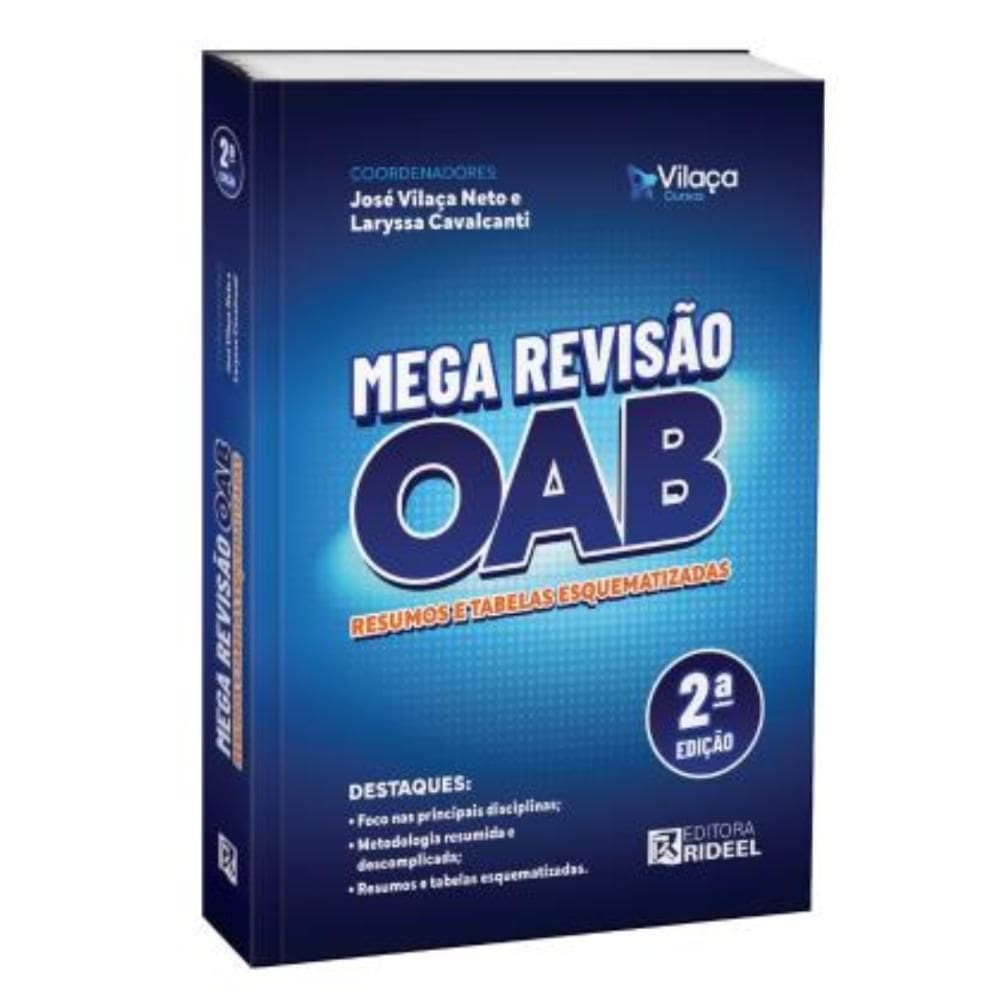 Mega Revisão OAB – resumos e tabelas esquematizadas