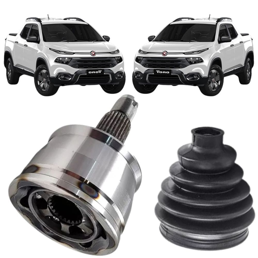 Kit Junta Homocinética - Toro 1.8 4X2 - Gasolina Automático 2016 A 2021 /Renegade 1.8 4X2 - Gasolina Automático 2016 A 2021 - Kjh0137
