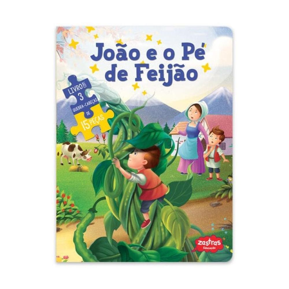 João E Maria: Livro Com Quebra Cabeça