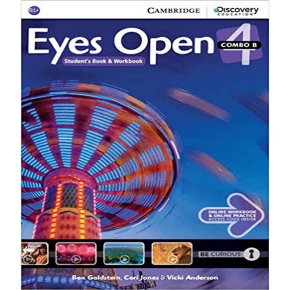 Livro Eyes Open 4 - Combo B - With Online Workbook