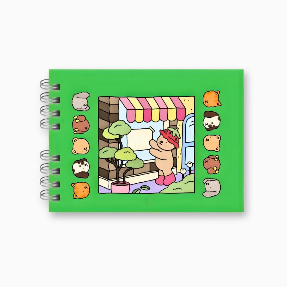 Livro De Colorir Capa Dura - VERDE