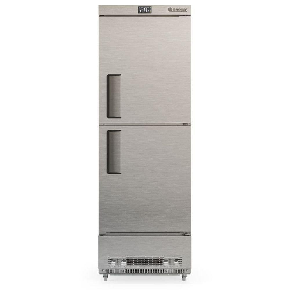 Conservador Comercial 2 Portas 572l Gdf57ai Gelopar Refrigerador Total Inox 304 220v